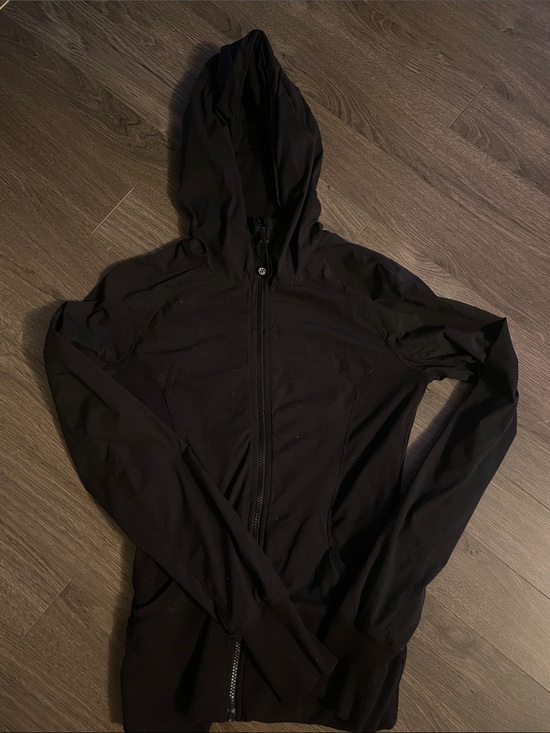 lululemon athletica Sweaters - Lululemon Black Zip-Up Hooded Jacket